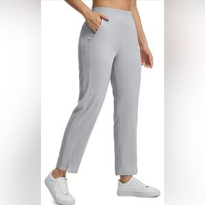 Women's Golf Pants with Pockets Lightweight Travel Pants UPF 50+